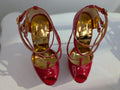 Carrie LaChance Autographed 6" red High Heels 1 COA LMBDR